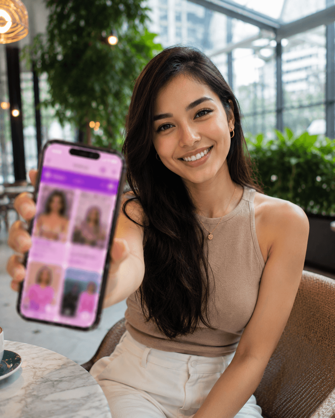 Real person using TrueBondr in Singapore