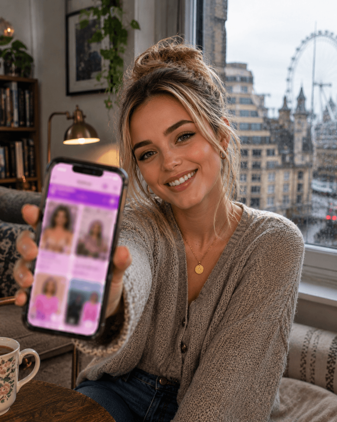 Real person using TrueBondr in UK