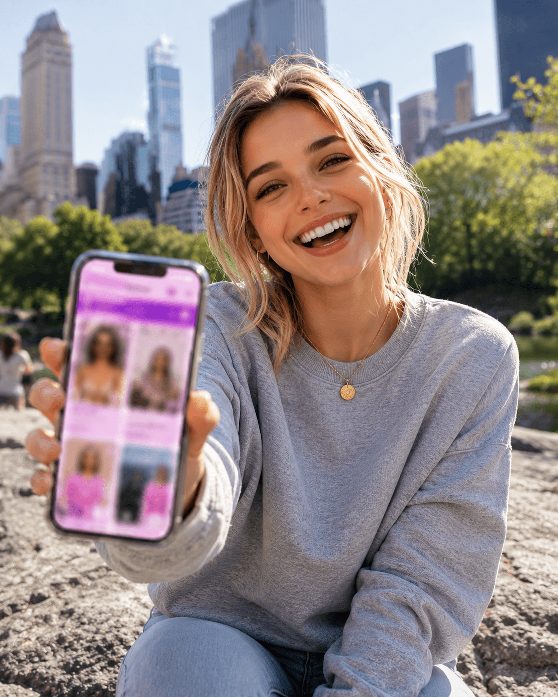 Real person using TrueBondr in USA